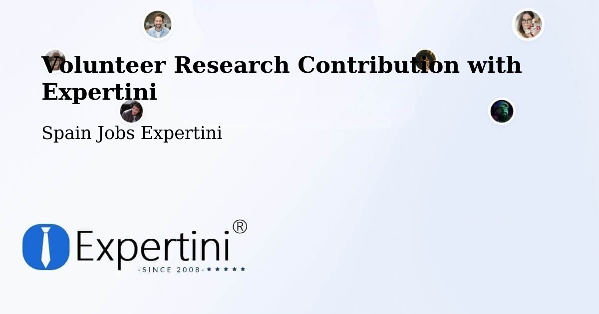 Volunteer Research Contribution Program – Gallocanta - Spain Jobs Expertini
